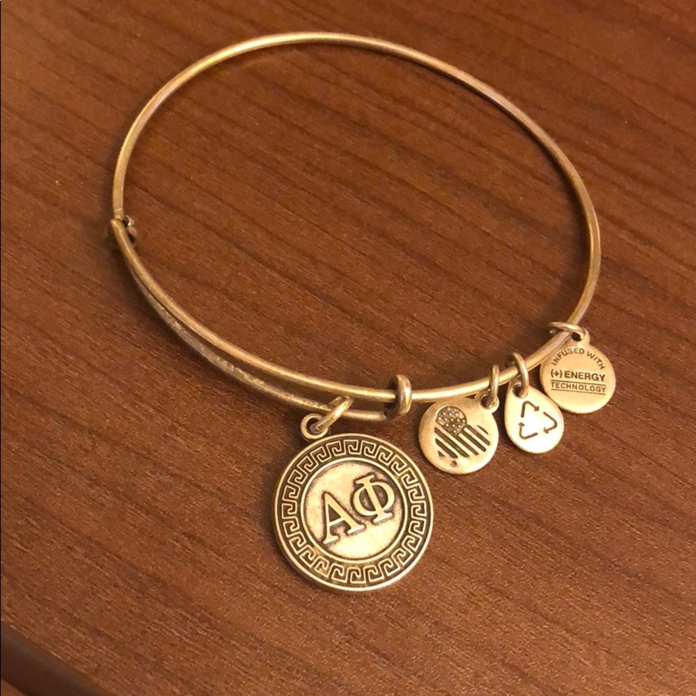 Alex and Ani Alpha Phi Bracelet